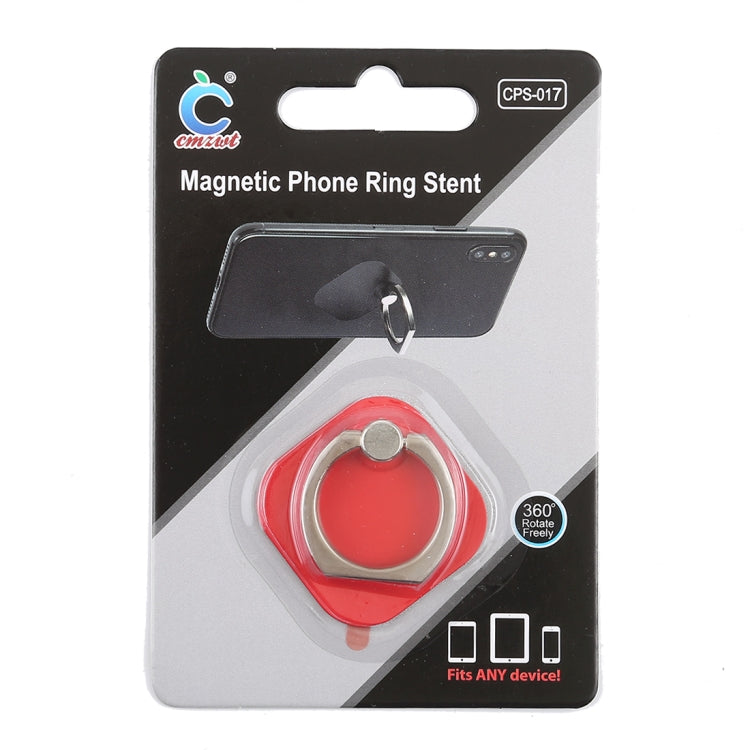 Ring Phone Metal Holder for iPad, iPhone, Galaxy, Huawei, Xiaomi, LG, HTC and Other Smart Phones (Red) by buy2fix