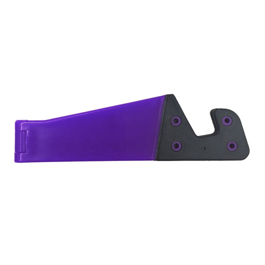 V Shape Universal Mobile Phone Tablet Bracket Holder (Purple) by buy2fix