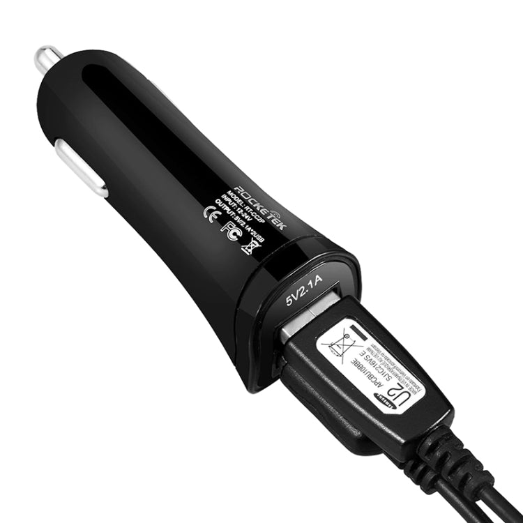 ROCKETEK CC2P DC 5V 4.2A Dual USB Smart Car Charger by ROCKETEK