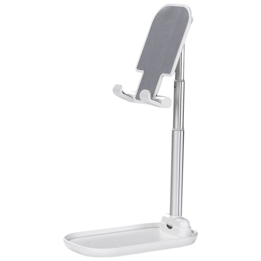 Z01 Universal Folding Retractable Desktop Holder Bracket for Mobile Phone Tablet (White) by buy2fix