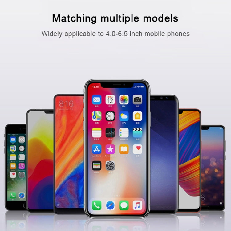 S7 15W QI 360 Degree Rotatable Infrared Induction Car Air Outlet Wireless Charging Mobile Phone Holder for 4.0-6.5 inch Mobile Phones(Silver) by buy2fix