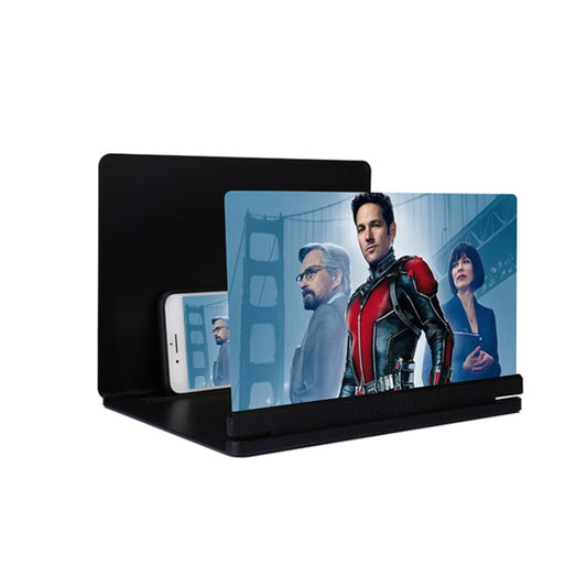 9X Ultra-thin Mobile Phone Eye Protection Screen Magnifier (Black) by buy2fix