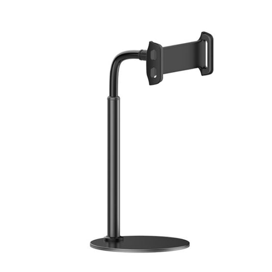 ZM-15 Rotatable Aluminum Alloy Desktop Stand Lazy Stand for 4.7-12.9 inch Mobile Phones / Tablets(Black) by buy2fix