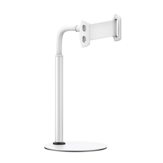 ZM-15 Rotatable Aluminum Alloy Desktop Stand Lazy Stand for 4.7-12.9 inch Mobile Phones / Tablets (White) by buy2fix