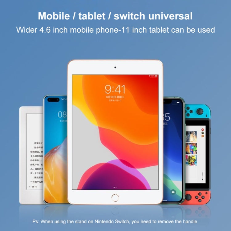 ZM-15 Rotatable Aluminum Alloy Desktop Stand Lazy Stand for 4.7-12.9 inch Mobile Phones / Tablets(Black) by buy2fix