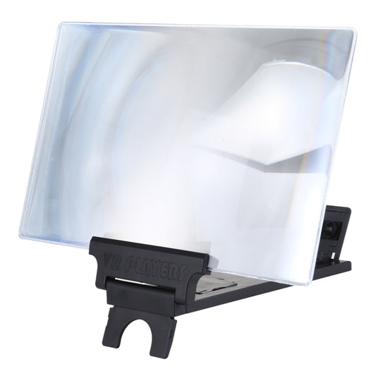 F6 12 inch Universal Foldable 3D Mobile Phone Screen Magnifier with Lazy Stand (Black) by buy2fix