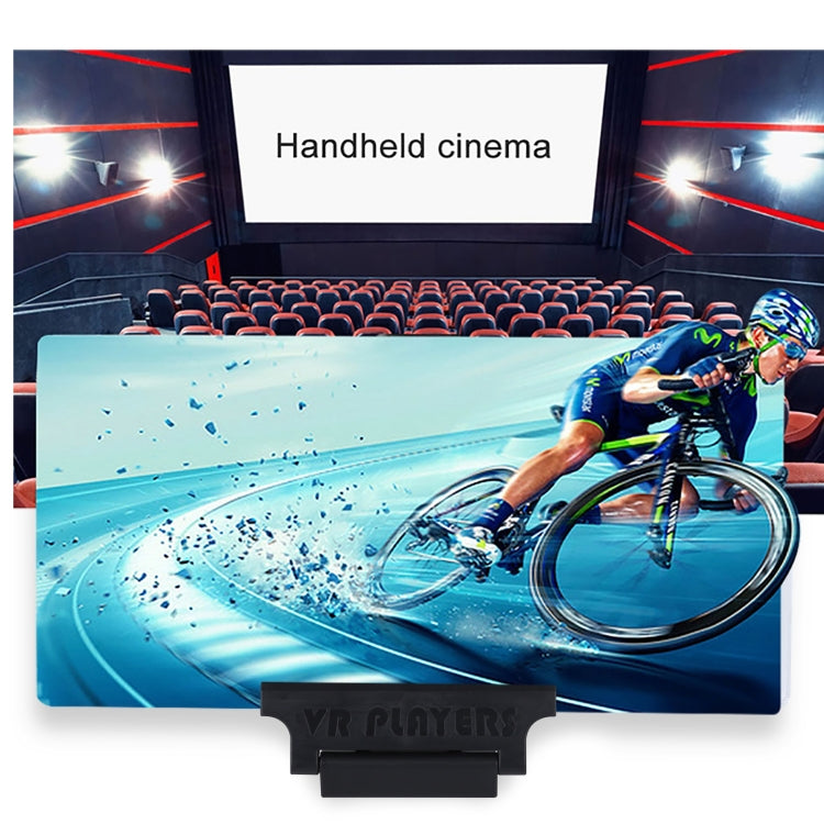 F6 12 inch Universal Foldable 3D Mobile Phone Screen Magnifier with Lazy Stand (White) by buy2fix