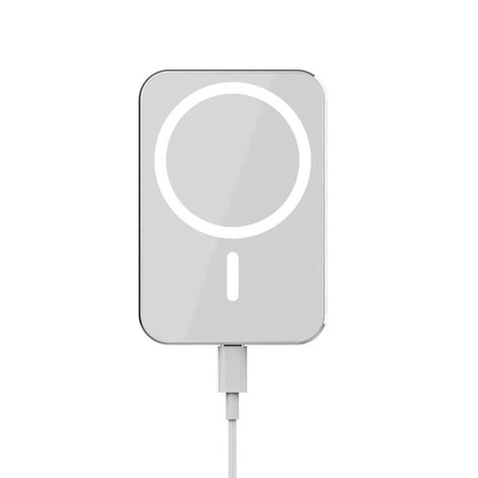 X16 Magsafe Car Air Outlet Vent Mount Clamp Holder 15W Fast Charging Qi Magnetic Wireless Charger(White) by buy2fix