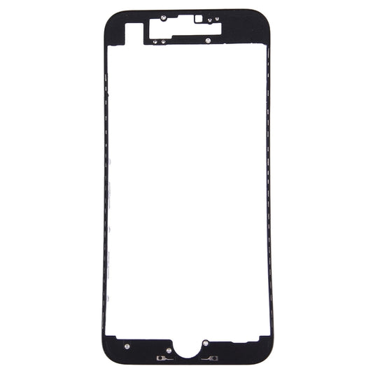 Front LCD Screen Bezel Frame for iPhone 7(Black) - iPhone 7 Parts by buy2fix | Online Shopping UK | buy2fix