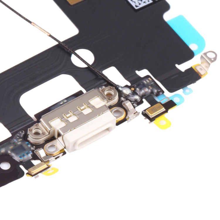 Original Charging Port Flex Cable for iPhone 7(White) by buy2fix