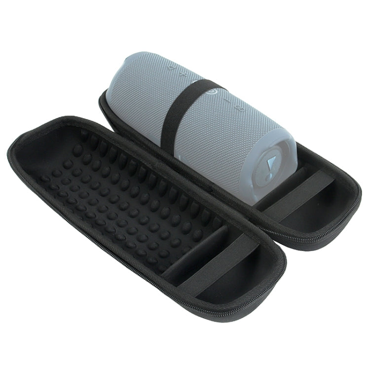 EVA Portable Speaker Storage Box Protective Cover with Shoulder Strap & Carabiner For JBL Charge 5 (Black) - Protective Case by buy2fix | Online Shopping UK | buy2fix