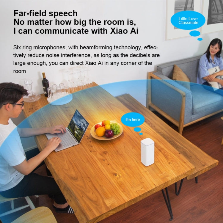 Xiaomi AI Speaker Support Dual-band WiFi & Bluetooth 4.1 & A2DP Music Playback - Desktop Speaker by Xiaomi | Online Shopping UK | buy2fix