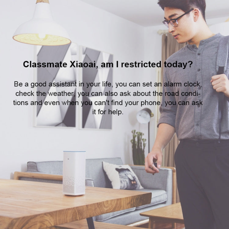 Xiaomi AI Speaker Support Dual-band WiFi & Bluetooth 4.1 & A2DP Music Playback - Desktop Speaker by Xiaomi | Online Shopping UK | buy2fix