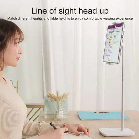 Desktop Liftable Anti-Skid Mobile Phone and Tablet Holder (White) by buy2fix