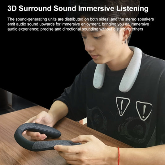 EBS-908 Fabric Hanging Neck Wireless Bluetooth Subwoofer Stereo Speaker (Black) by buy2fix