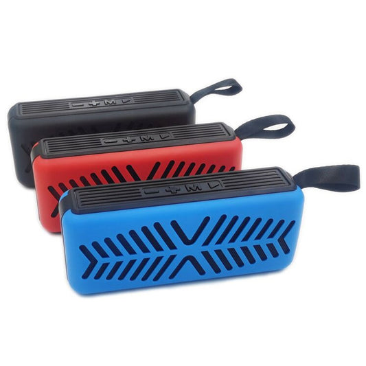 EBS-039 Portable Retro Card Single Speaker Mini Wireless Bluetooth Speaker (Orange) by buy2fix