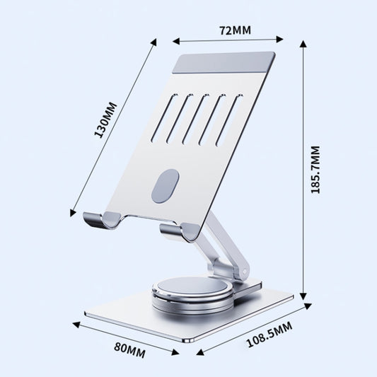R-JUST HZ26 360-degree Rotating Aluminum Alloy Folding Phone Holder by R-JUST