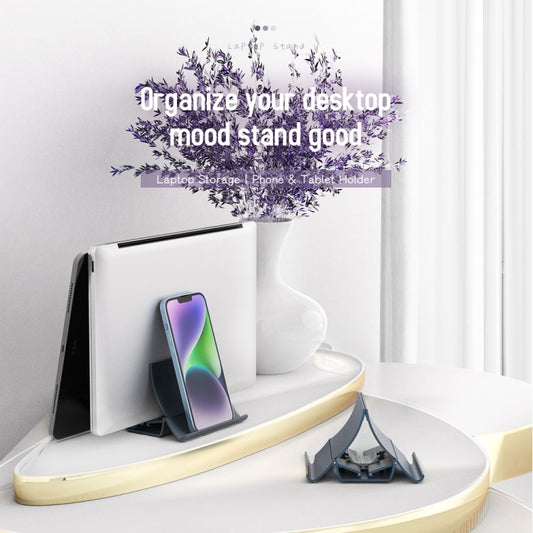 R-JUST BJ16 3 in 1 Multifunctional Gravity Storage Bracket Base (Dark Gray) by R-JUST