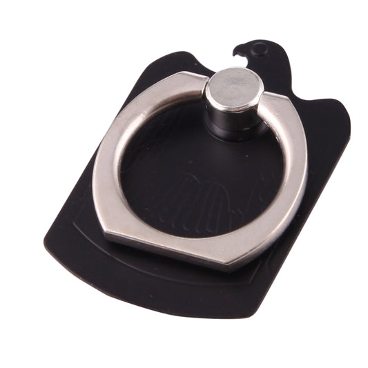 Cmzact CPS-2in1 2 in 1 Eagle Shape 360 Degrees Rotation Magnetic Phone Ring Stent Car Hook Mount(Black) by buy2fix