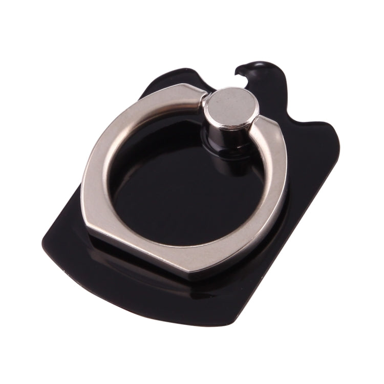 Cmzact CPS-2in1 2 in 1 Eagle Shape 360 Degrees Rotation Magnetic Phone Ring Stent Car Hook Mount(Black) - Ring Holder by buy2fix | Online Shopping UK | buy2fix