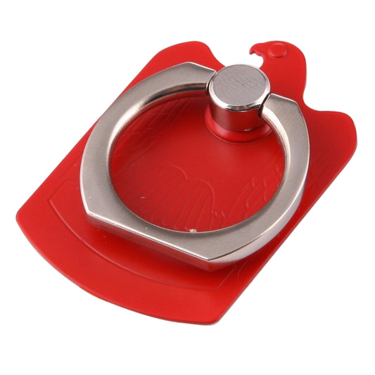 Cmzact CPS-2in1 2 in 1 Eagle Shape 360 Degrees Rotation Magnetic Phone Ring Stent Car Hook Mount(Red) by buy2fix