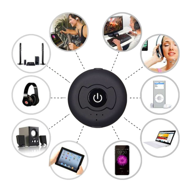 H366T Portable Multi-point Bluetooth 4.0 Audio Transmitter for iPhone, Samsung, HTC, Sony, Google, Huawei, Xiaomi and other Smartphones - Audio Receiver Transmitter by buy2fix | Online Shopping UK | buy2fix