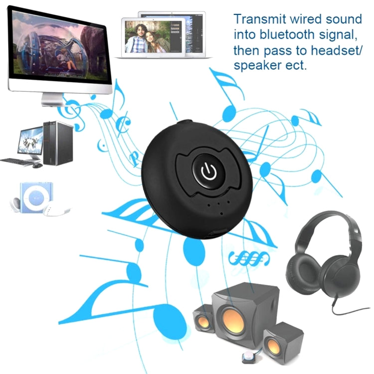 H366T Portable Multi-point Bluetooth 4.0 Audio Transmitter for iPhone, Samsung, HTC, Sony, Google, Huawei, Xiaomi and other Smartphones - Audio Receiver Transmitter by buy2fix | Online Shopping UK | buy2fix
