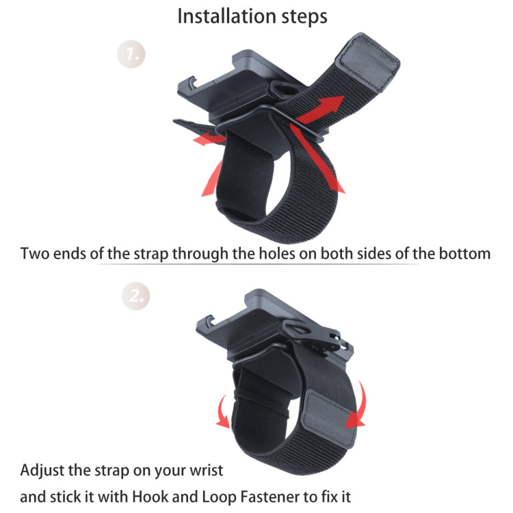 Elastic Wristband Hands Free Phone Holder(Black) by buy2fix