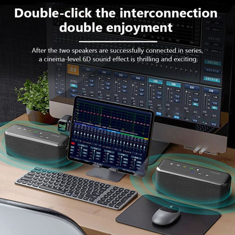 XDOBO X8 Max 100W Wireless Bluetooth Speaker Outdoor Subwoofer Support TWS & TF Card & U Disk by XDOBO