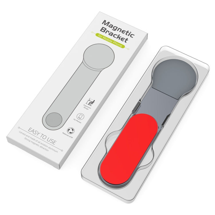 T617 Multi-function Laptop Folding Magnetic Expanded Metal Bracket (Silver) by buy2fix