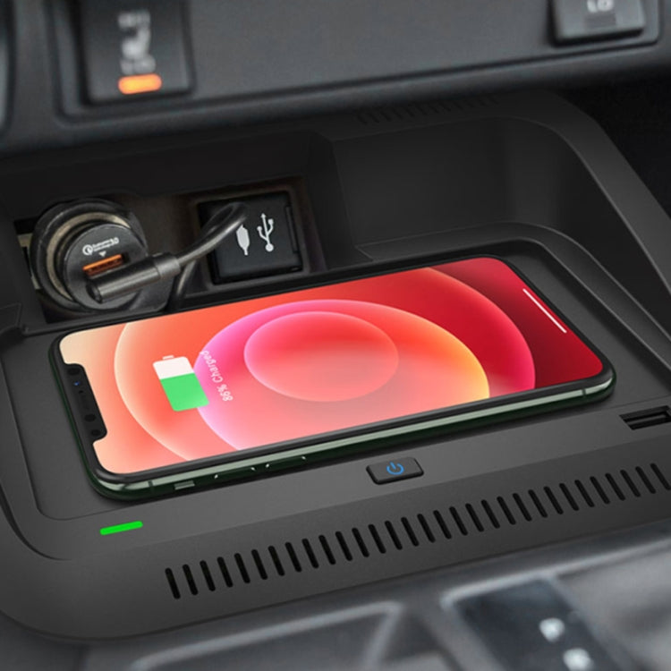 Car Fast Charging Wireless Charger for Toyota RAV4 / Veranda 2019-2021, Left Driving(Black) - DIY Modified Charger by buy2fix | Online Shopping UK | buy2fix