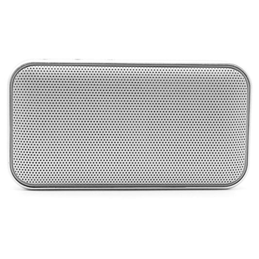 BT209 Outdoor Portable Ultra-thin Mini Wireless Bluetooth Speaker, Support TF Card & Hands-free Calling (Silver) by buy2fix
