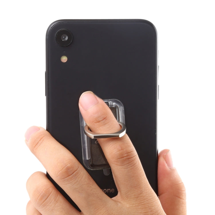 CPS-013 360 Degrees Rotate Freely Removable Magnetic Ring Stand Phone Holder, Support Wireless Charging(Black) by buy2fix