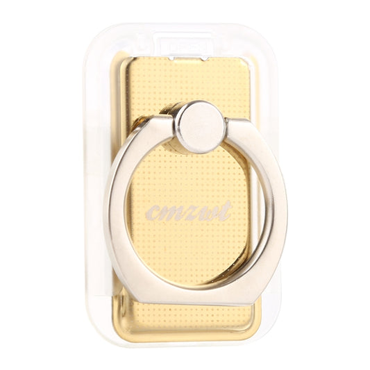 CPS-013 360 Degrees Rotate Freely Removable Magnetic Ring Stand Phone Holder, Support Wireless Charging(Gold) by buy2fix