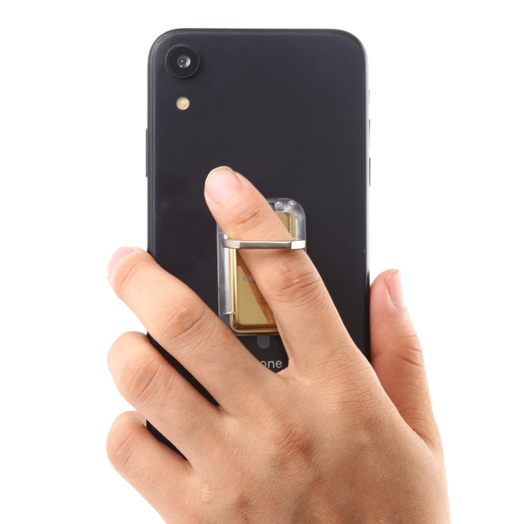 CPS-013 360 Degrees Rotate Freely Removable Magnetic Ring Stand Phone Holder, Support Wireless Charging(Gold) by buy2fix