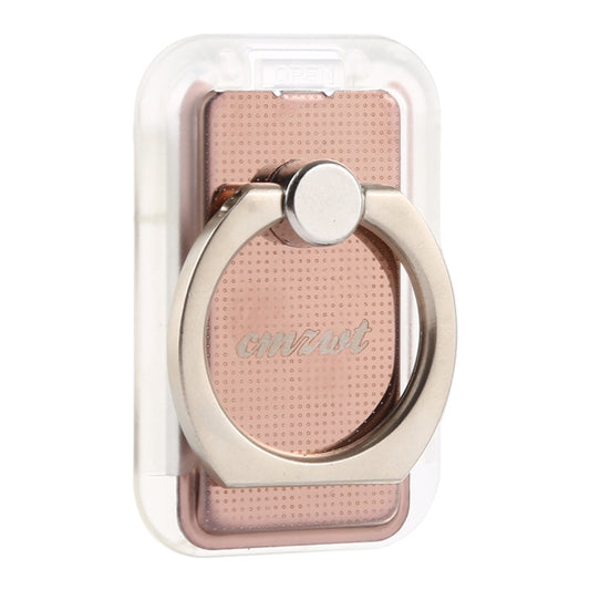 CPS-013 360 Degrees Rotate Freely Removable Magnetic Ring Stand Phone Holder, Support Wireless Charging(Rose Gold) by buy2fix