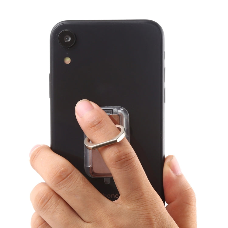 CPS-013 360 Degrees Rotate Freely Removable Magnetic Ring Stand Phone Holder, Support Wireless Charging(Rose Gold) by buy2fix