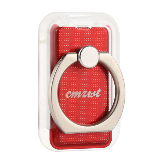 CPS-013 360 Degrees Rotate Freely Removable Magnetic Ring Stand Phone Holder, Support Wireless Charging(Red) by buy2fix