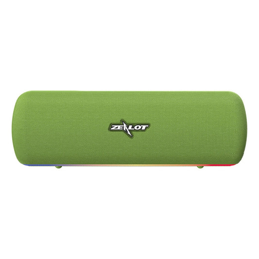 ZEALOT S55 Portable Stereo Bluetooth Speaker with Built-in Mic, Support Hands-Free Call & TF Card & AUX (Green) by ZEALOT