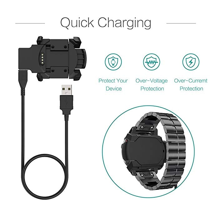 Garmin Quatix 3 Quick Charger Stand(White) - Charger by buy2fix | Online Shopping UK | buy2fix