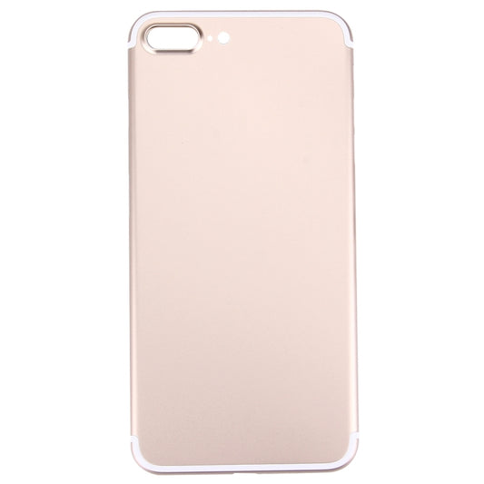 5 in 1 for iPhone 7 Plus (Back Cover + Card Tray + Volume Control Key + Power Button + Mute Switch Vibrator Key) Full Assembly Housing Cover(Gold) by buy2fix