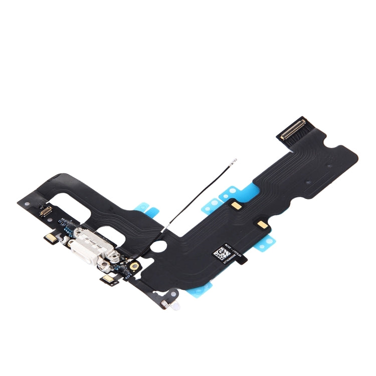 Charging Port Flex Cable for iPhone 7 Plus (White) by buy2fix