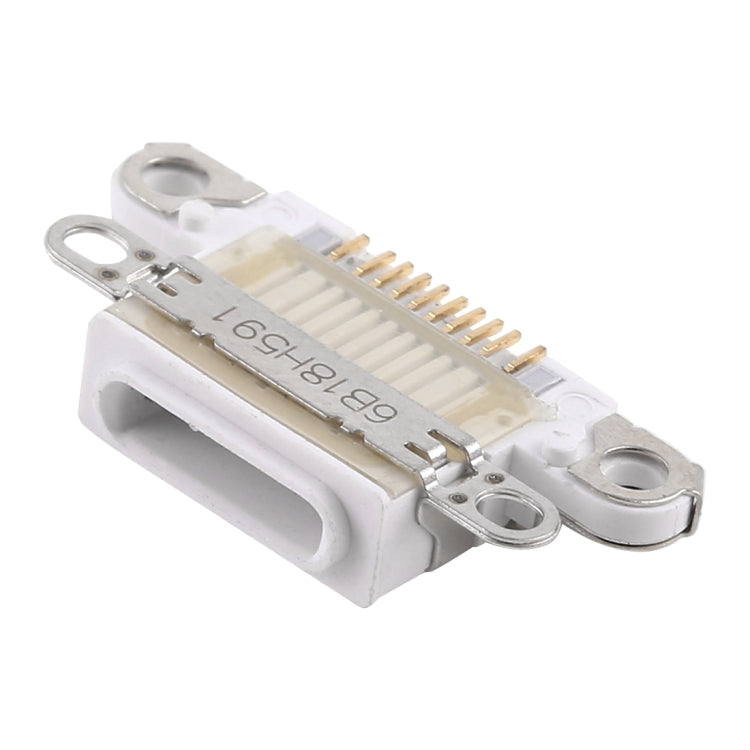 10 PCS Charging Port Connector for iPhone 7 Plus / 7(White) - iPhone 7 Plus Parts by buy2fix | Online Shopping UK | buy2fix