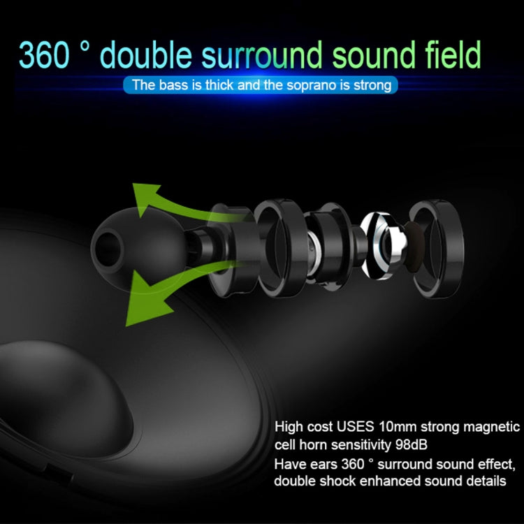 X3 Magnetic Absorption Sports Bluetooth 5.0 In-Ear Headset with HD Mic, Support Hands-free Calls, Distance: 10m(White) - Sport Earphone by buy2fix | Online Shopping UK | buy2fix