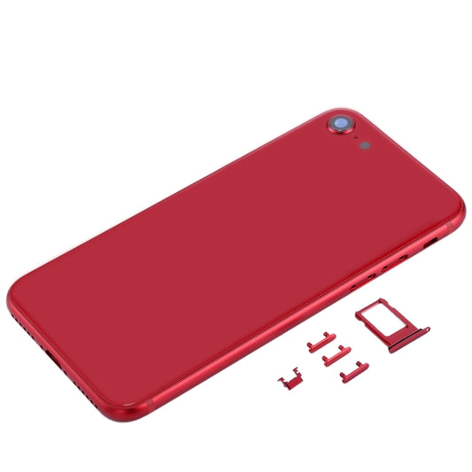 Back Housing Cover for iPhone 8 (Red) by buy2fix