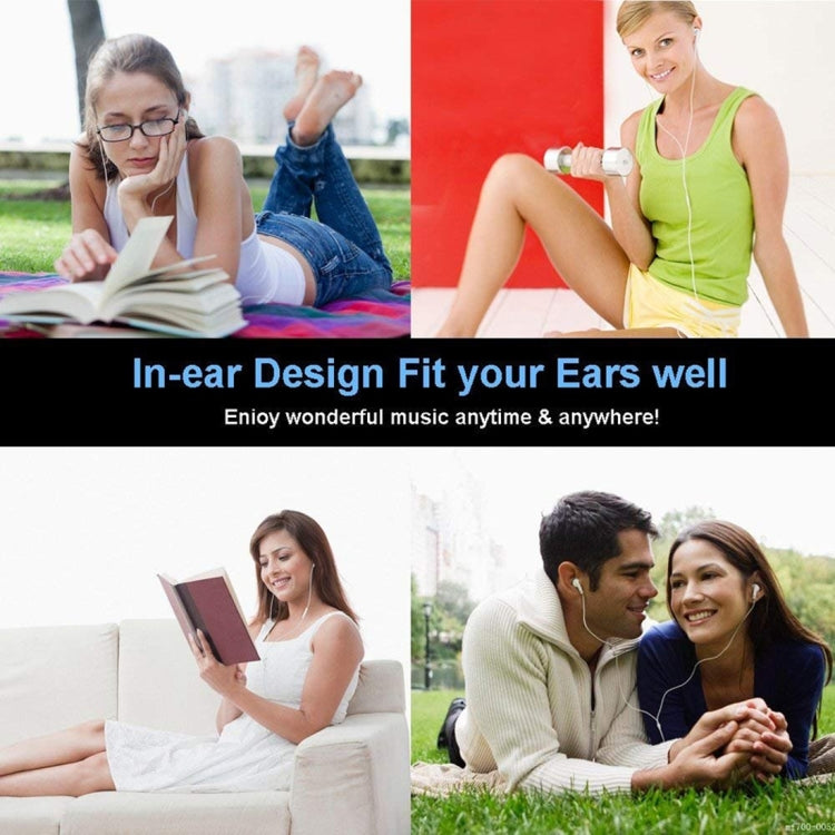 ML715 1.2m 8 Pin Port Wire Control Bluetooth Earphone, Support Music, Calls, Volume Control by buy2fix