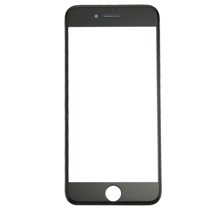 Front Screen Outer Glass Lens with Front LCD Screen Bezel Frame & OCA Optically Clear Adhesive for iPhone 8(Black) - iPhone 8 Parts by buy2fix | Online Shopping UK | buy2fix