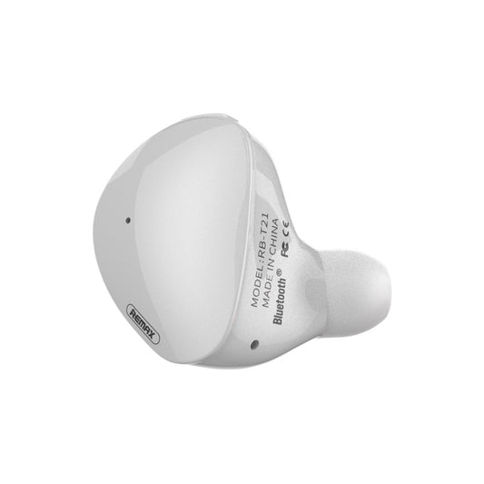 REMAX RB-T21 Mini In-Ear Wireless Bluetooth V4.1 Earphones, For iPad, iPhone, Galaxy, Huawei, Xiaomi, LG, HTC and Other Smart Phones(White) by REMAX