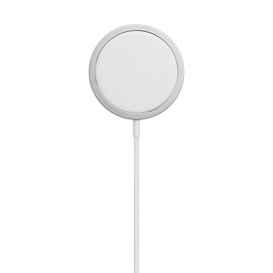 OJD-63 15W Aluminum Alloy Style Round Magsafe Magnetic Wireless Charger by buy2fix