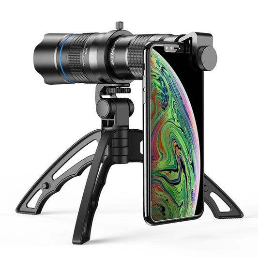 APEXEL APL-20-40XJJ04 20-40X HD External Dual-adjustment Zoom Telescope Universal Telephoto Phone Lens by APEXEL